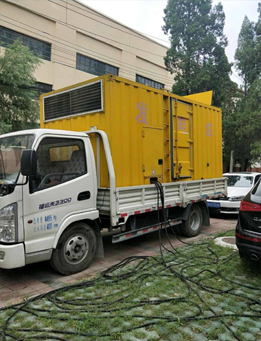 雁峰发电车出租-柴油发电机组排烟系统设计要求及其考虑因素