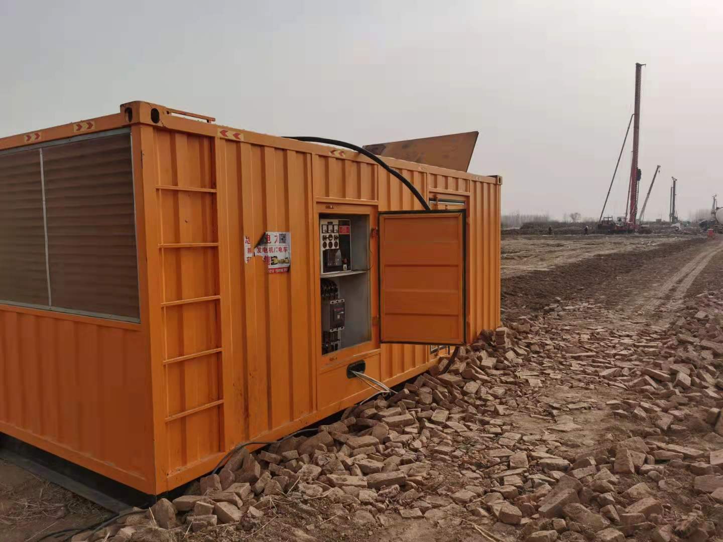 雁峰发电车租赁-柴油发电机组的安装须知