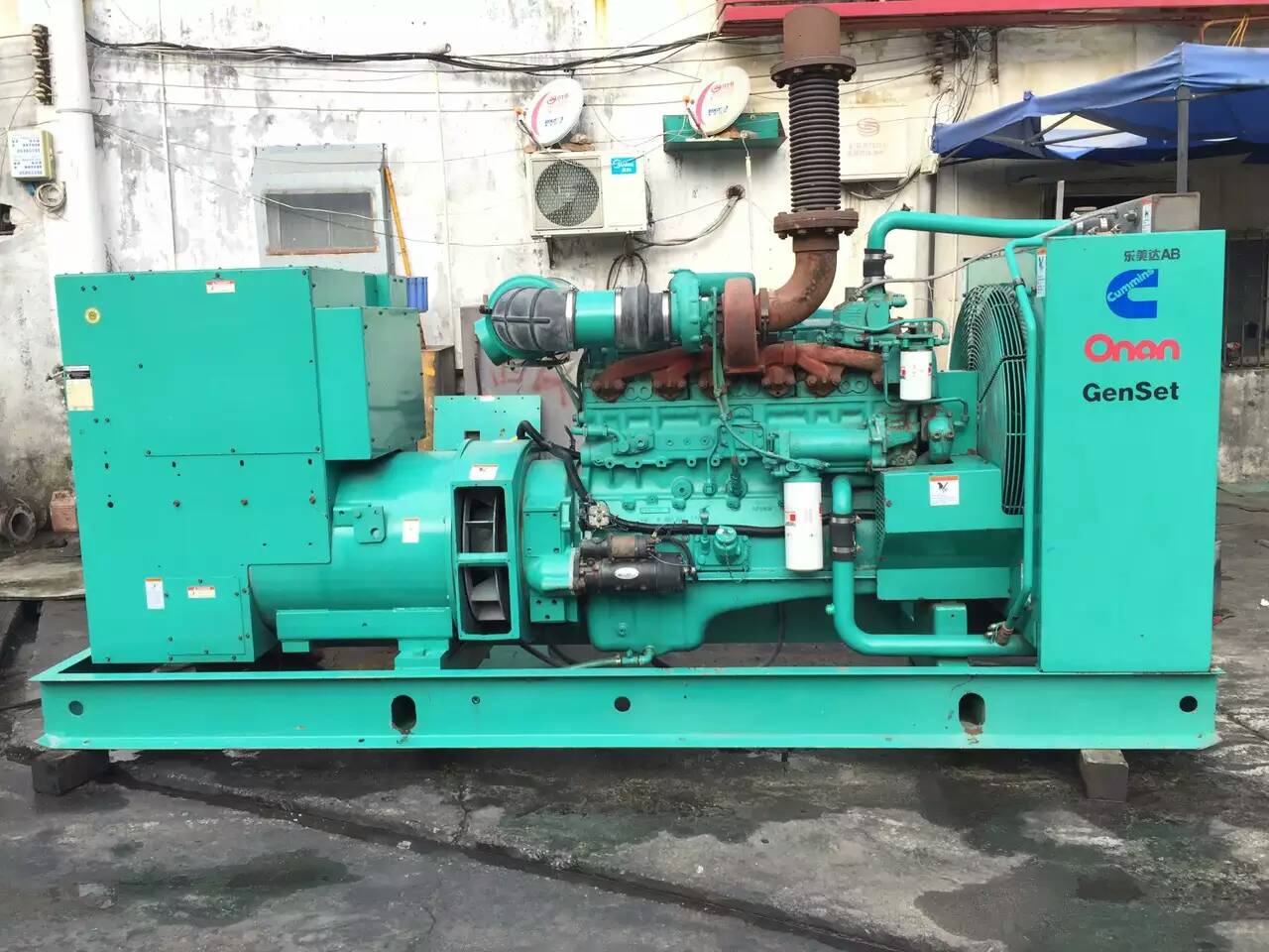 雁峰租赁发电机-柴油发电机不正常冒烟的原因